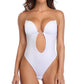 Backless Body Bra - White